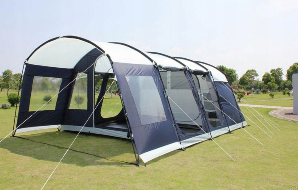 OSTATECZNA CENA !!! Wysoki Namiot MONTREAL 6-12 osobowy 6550 x 4100mm