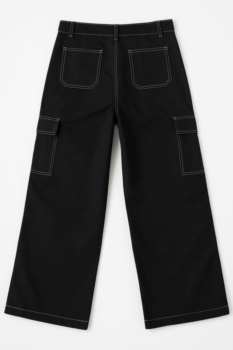 Calças Cargo Pretas Novas — Estilosas e Conforto, por 15€!"