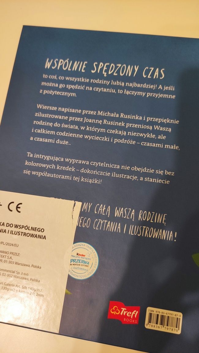 Podróże małe i duże Michał Rusinek Kinder trefl