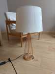 Lampa stojąca stołowa home&you złota