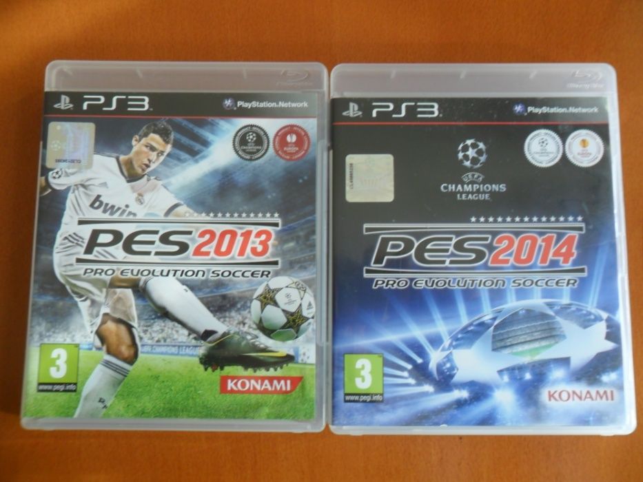 Fifa world cup Brasil 2014 e PES 2016 PlayStation3