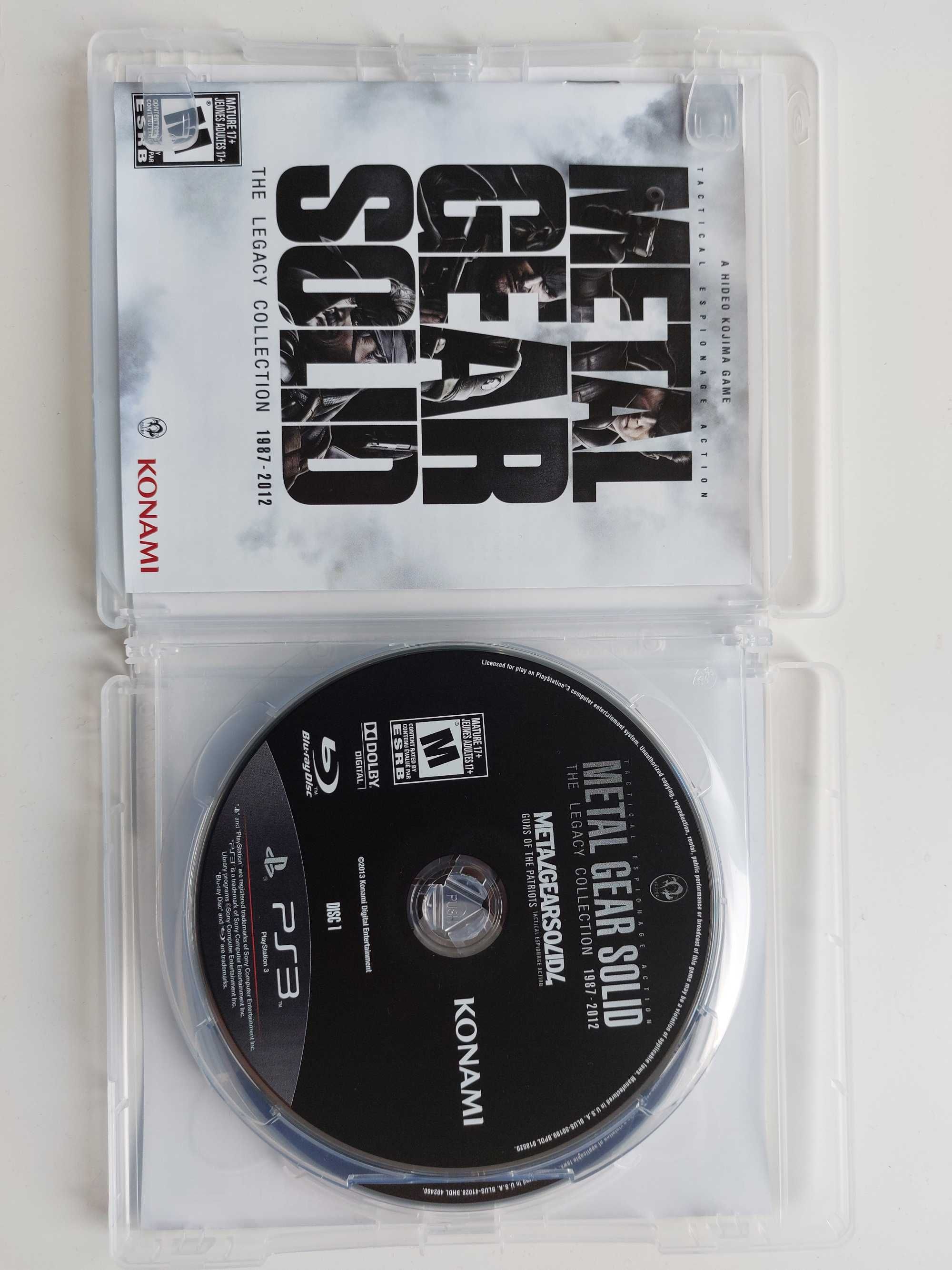 Metal Gear Solid: The Legacy Collection PS3 Stan IDEALNY, igła