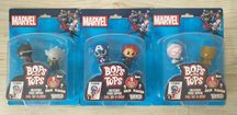 Bops'N'Tops Nakładka na kredki ołówek Marvel 3 kpl (12 szt) NOWE