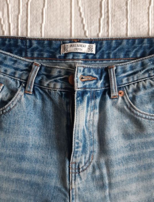 Calças ganga mum jeans Pull and Bear