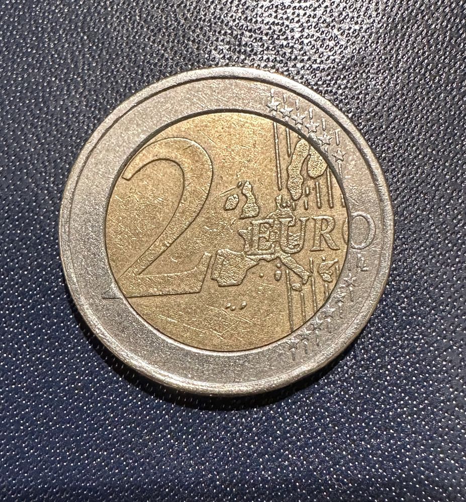 Moeda 2 Euros Grécia - Ano 2002 com “S” ( Rara )