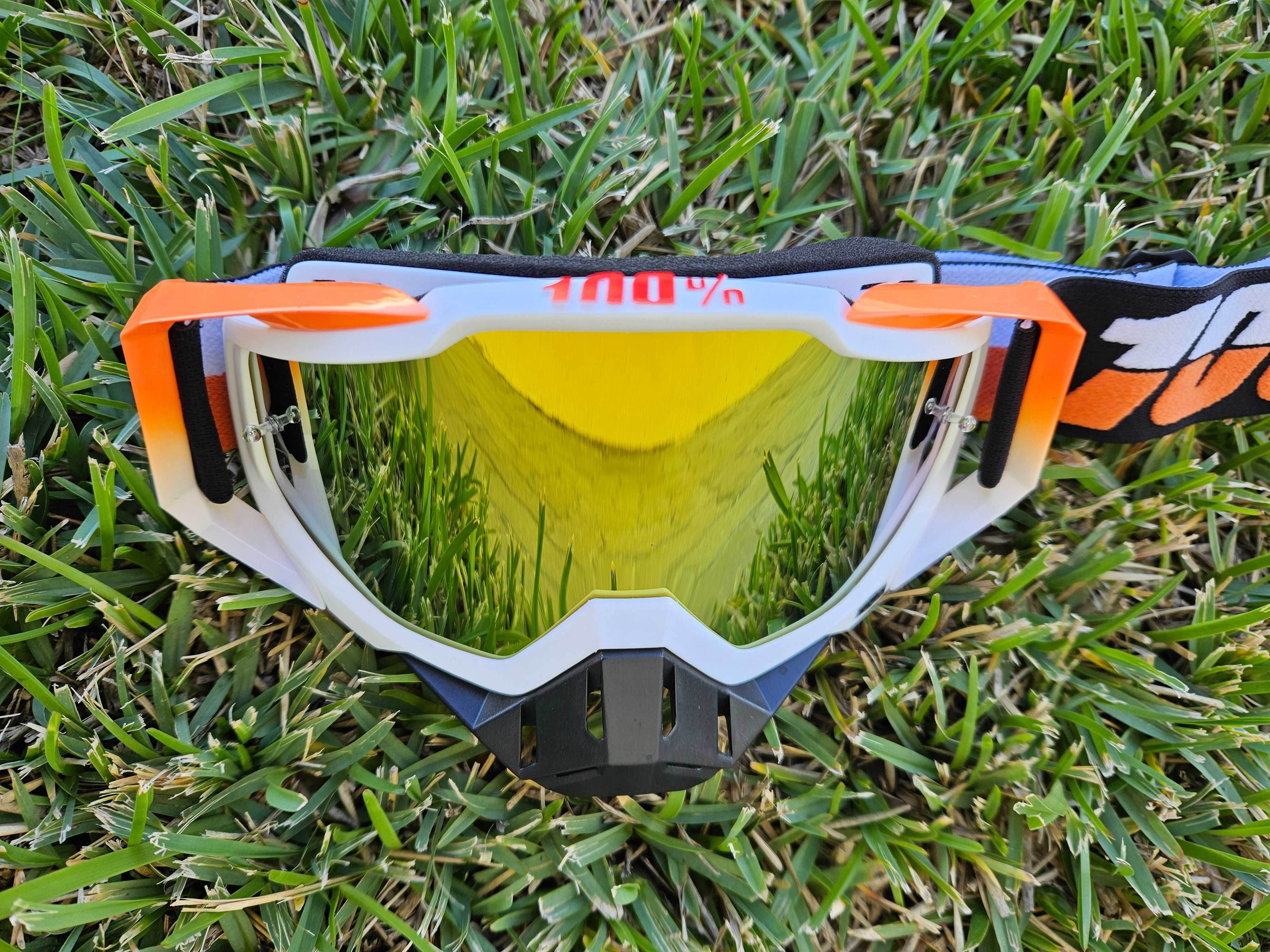 Óculos para Motocross/Enduro 100% (novos)