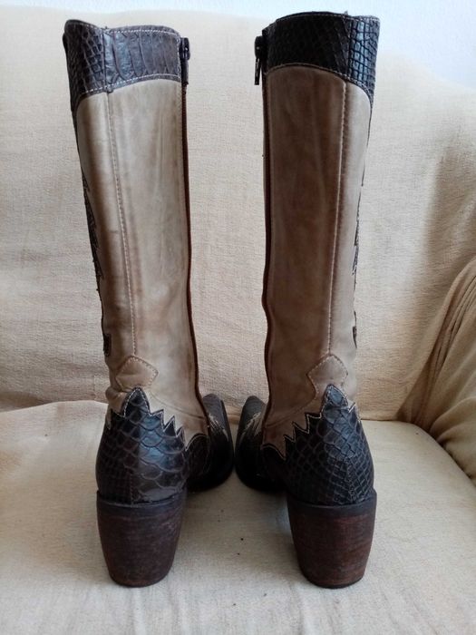 botas estilo cowboy novas