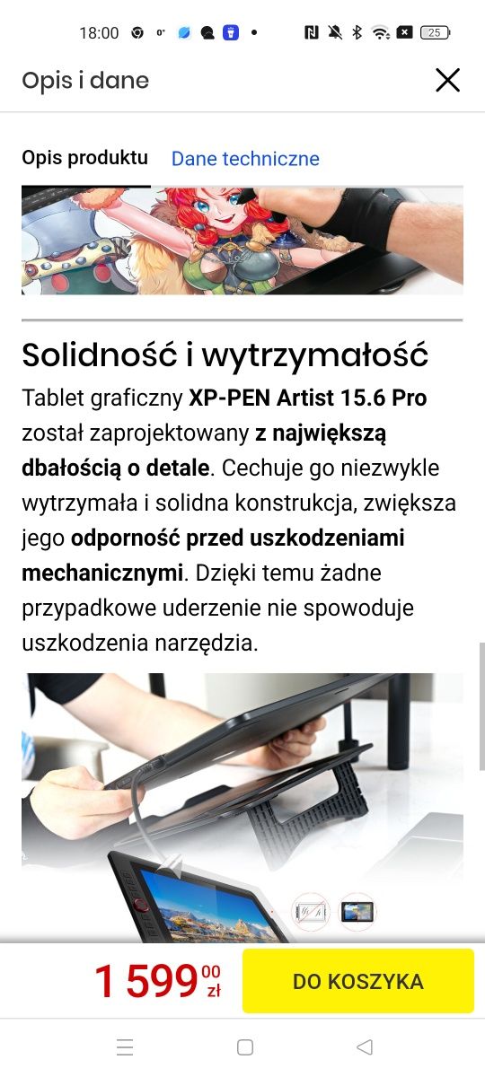 Nowy tablet graficzny