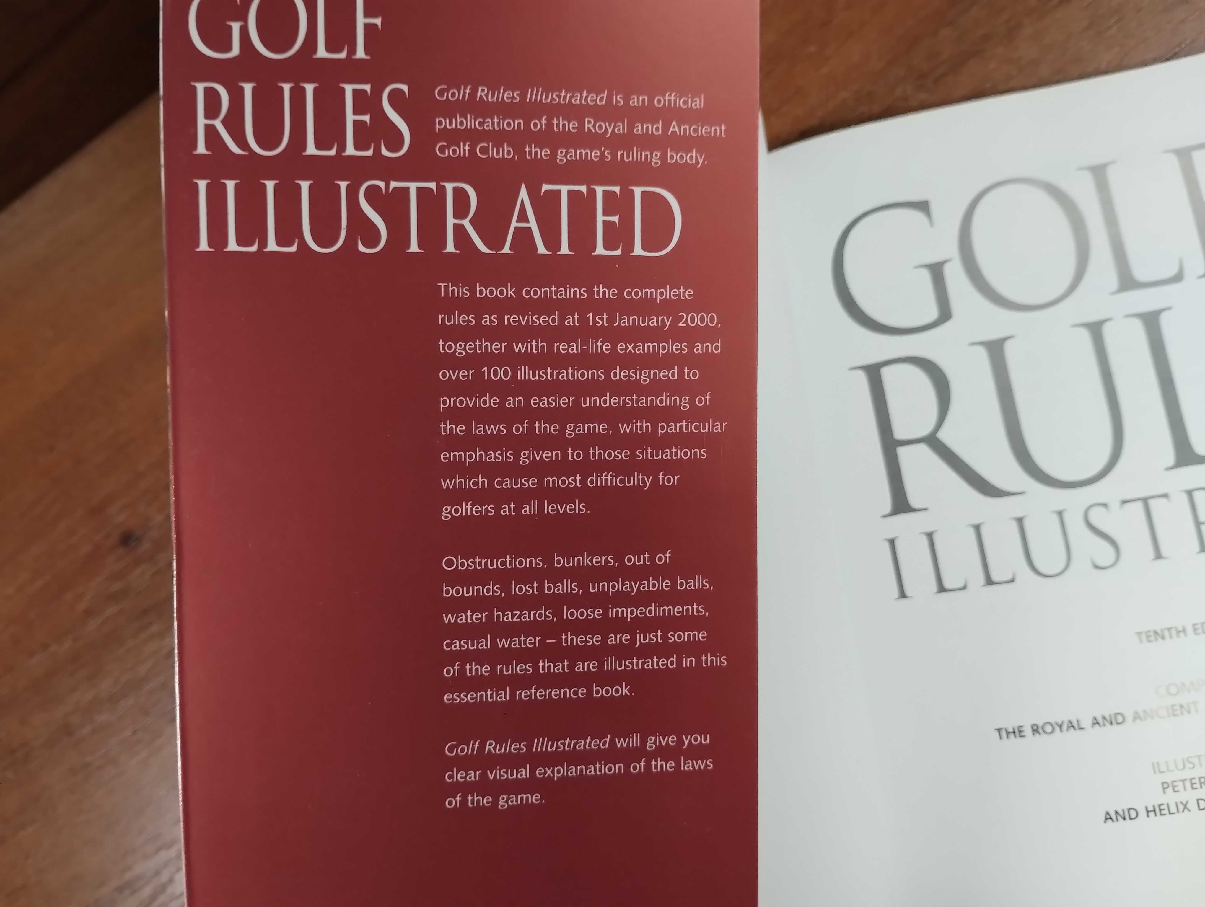 Golf Rules Illustrated - Книга про игру в гольф на английском языке