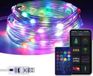 Taśma led inteligentne lampki 150 led aplikacja BT pilot sterowanie