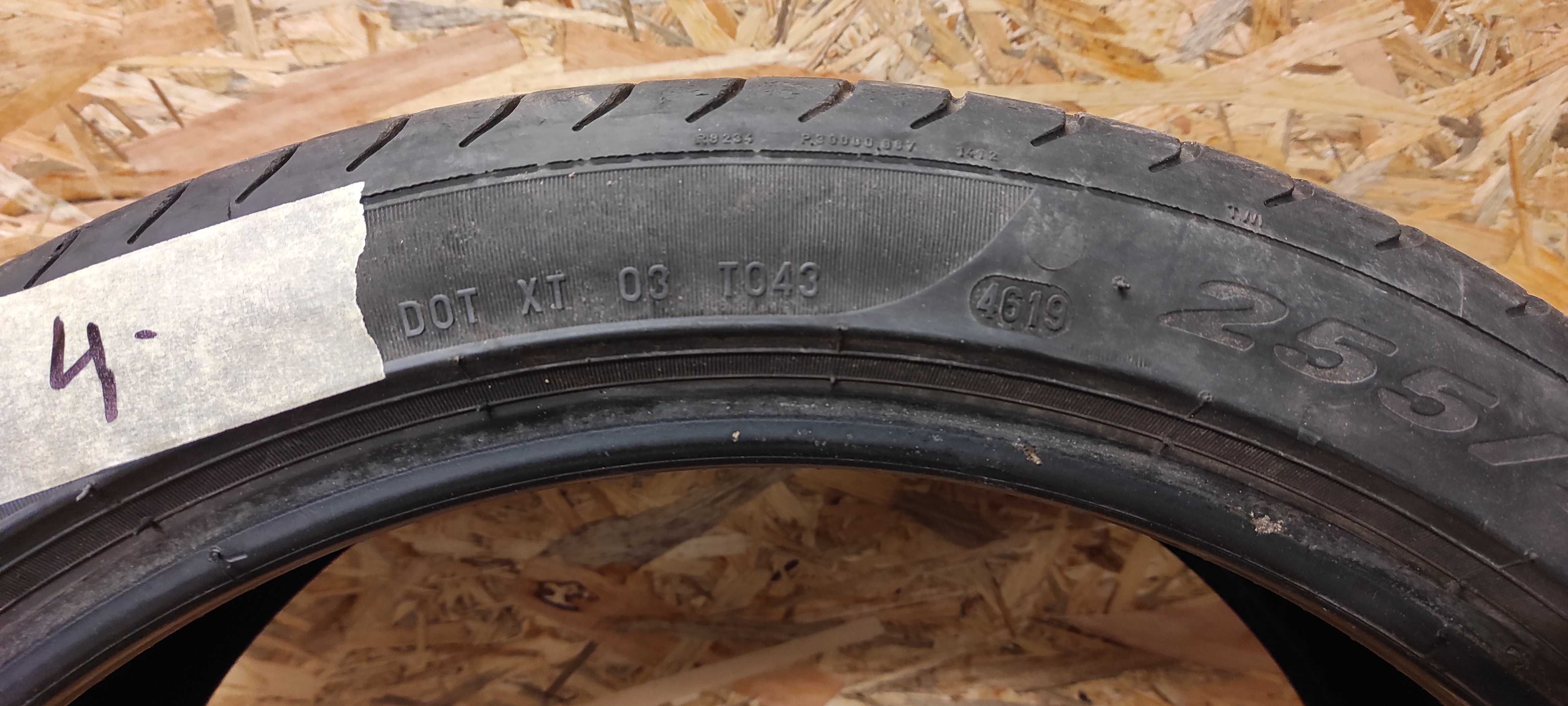 Sprzedam opony Pirelli 255/35 r 19