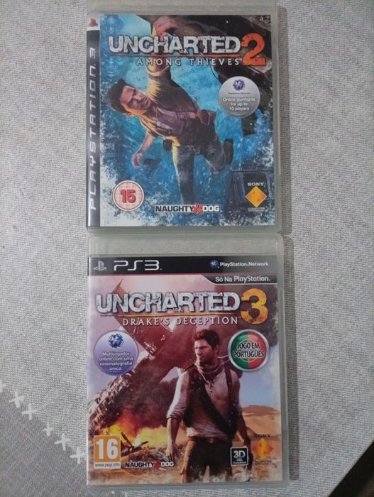 Uncharted 2 e 3 PS3