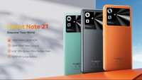 Cubot NOTE 21 6/128Gb Black, green, orange