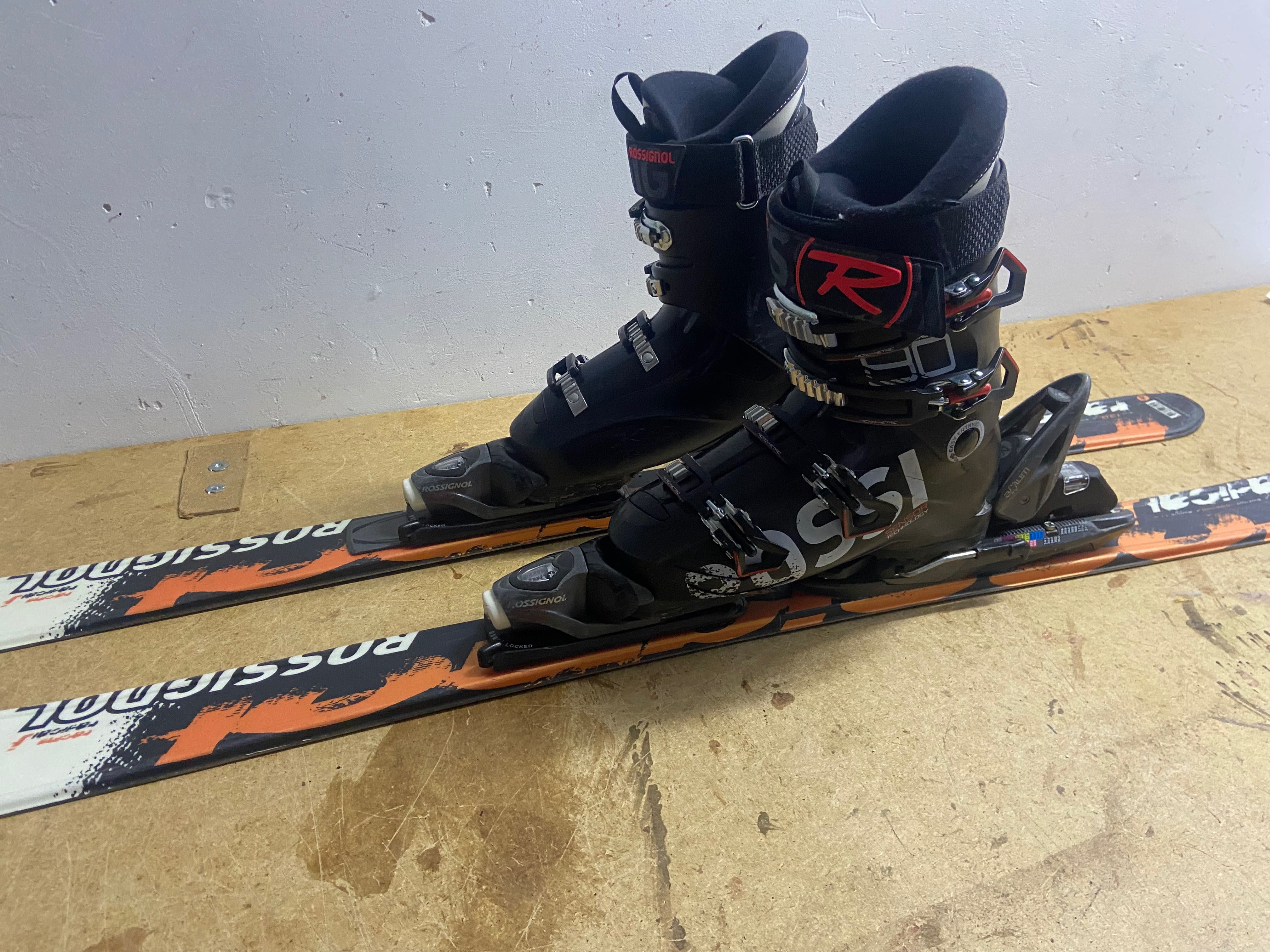 Zestaw narciarski buty i narty