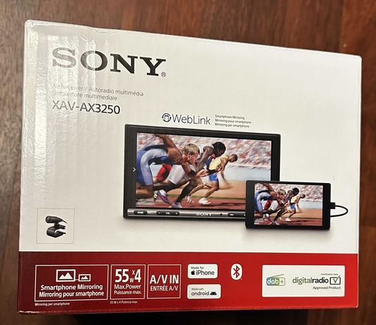 SONY XAV-AX3250 Radio 2-Din DAB+ WebLink Cast