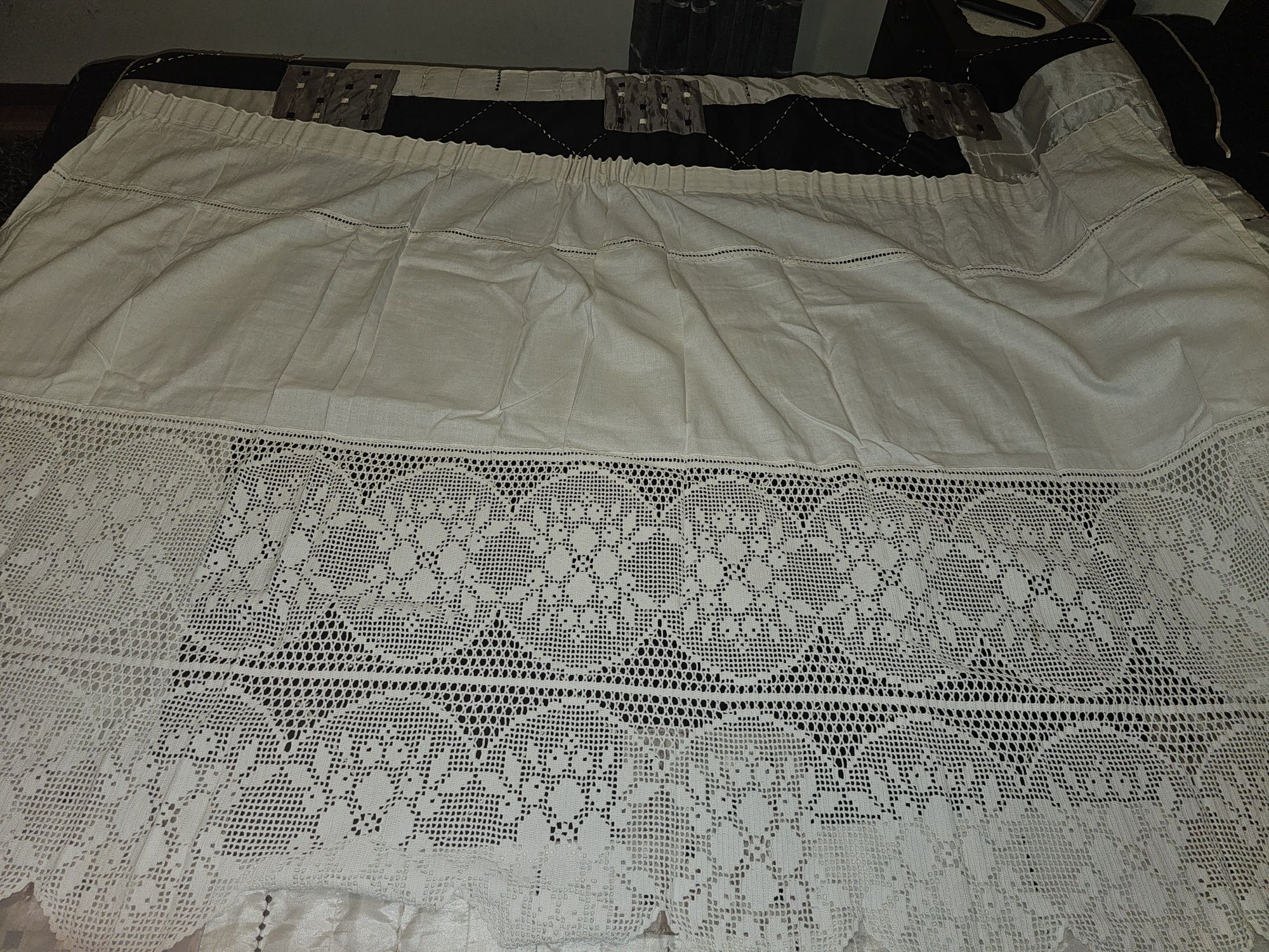 Cortina de quarto em linho