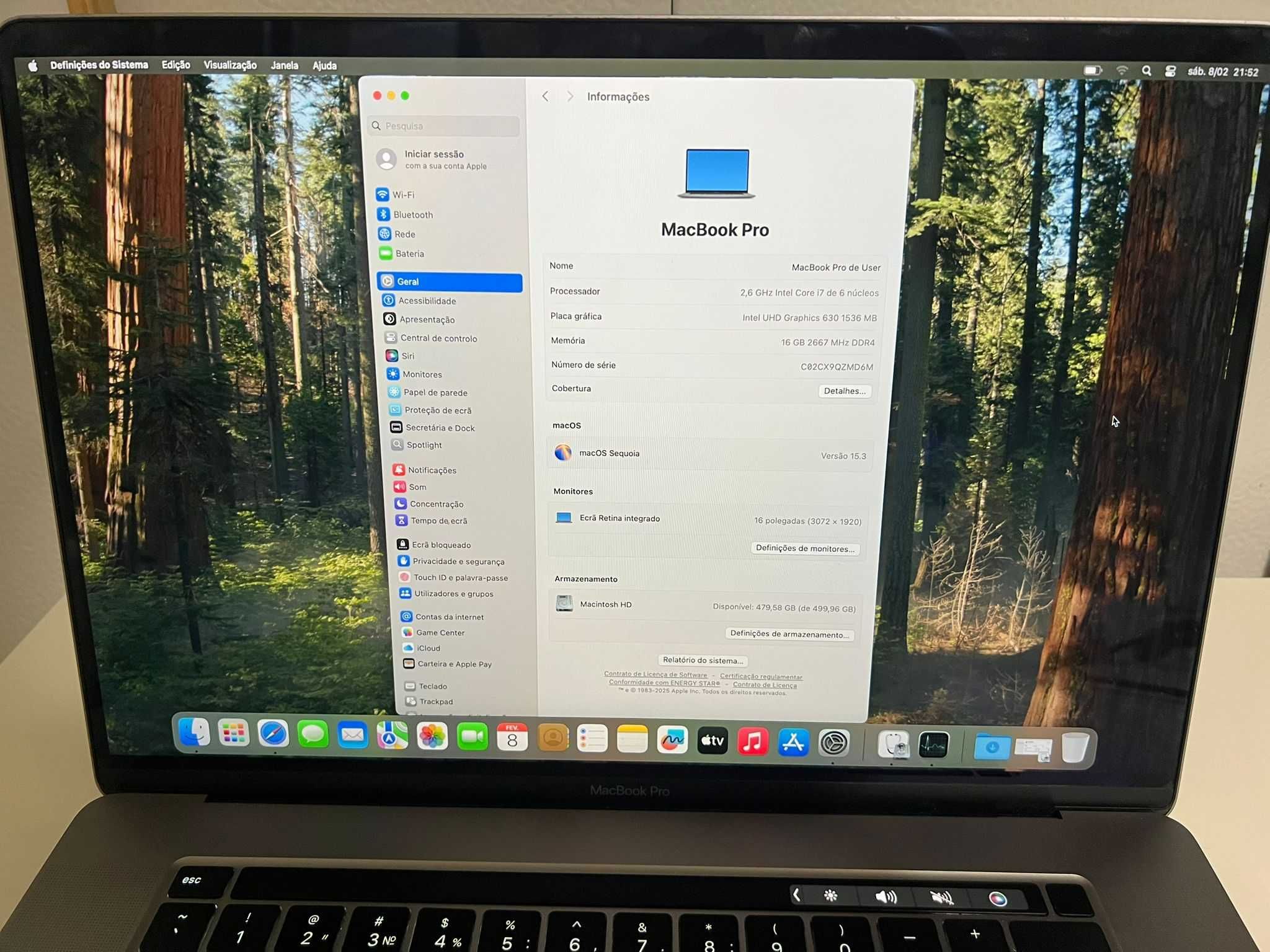 Mackbook pro  19