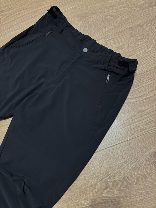 Треккінгові штани Salomon ClimaWind чорна софтшел розмір 36 L-XL