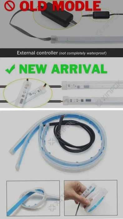Ленты led бегущий дхо с повторителем поворотов 2х30 45 60
