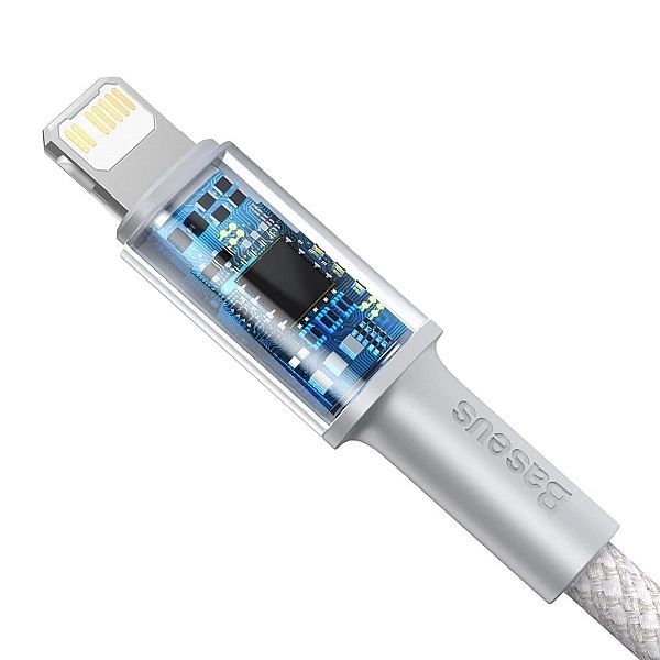 Kabel Baseus Catlgd-a02 Lightning - Usb-c Pd 20w 480Mb/s 2m - biały