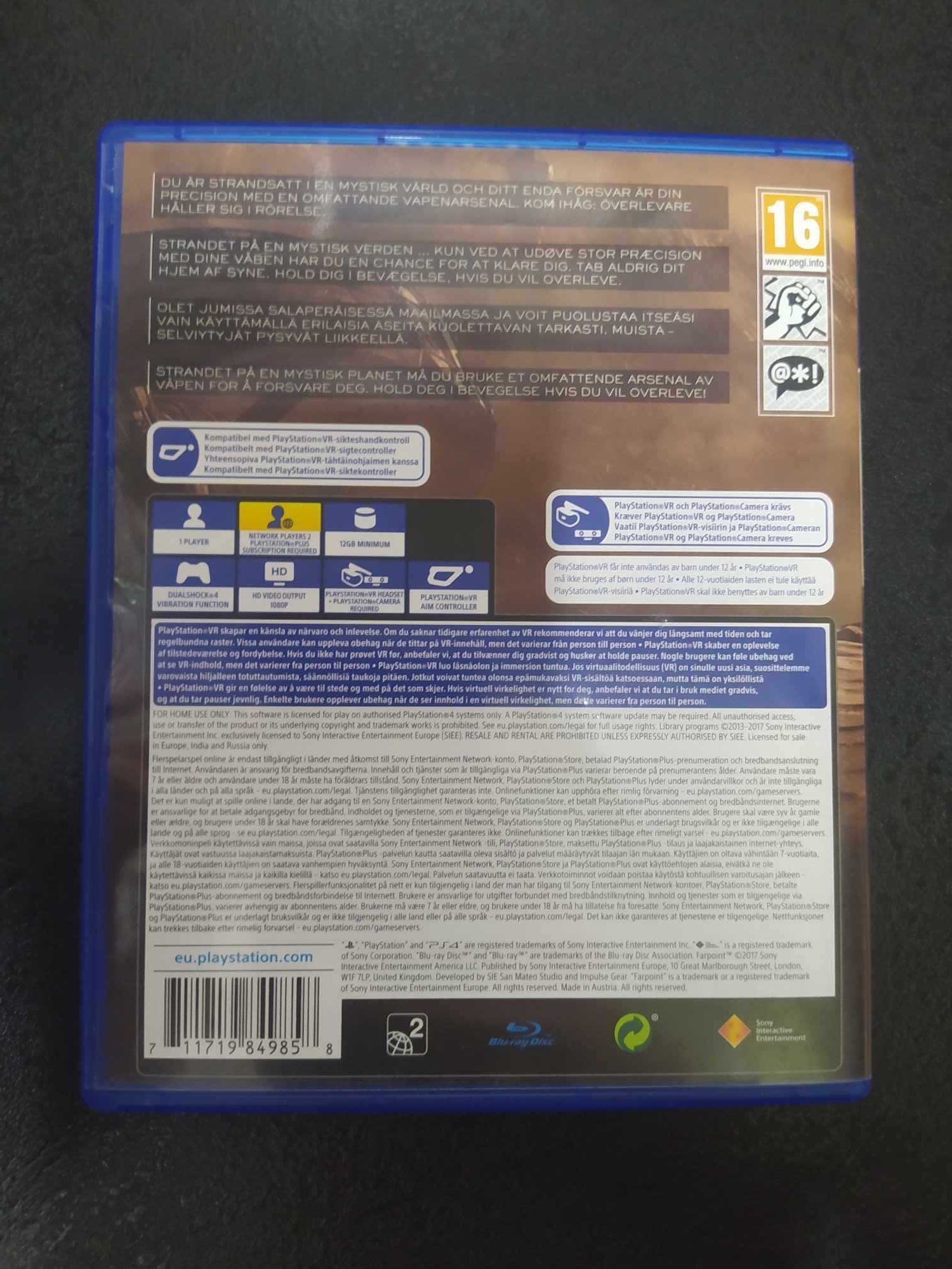 Farpoint PS4 vr wymagane
