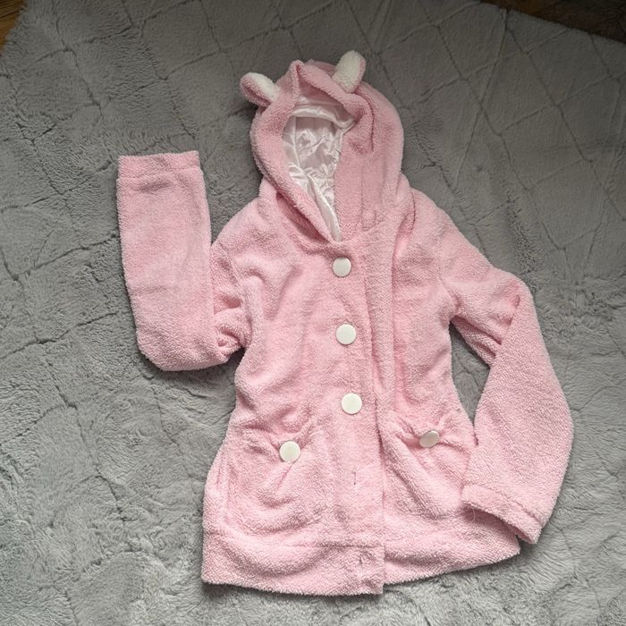 Rózowa bluza dla dziecka miś