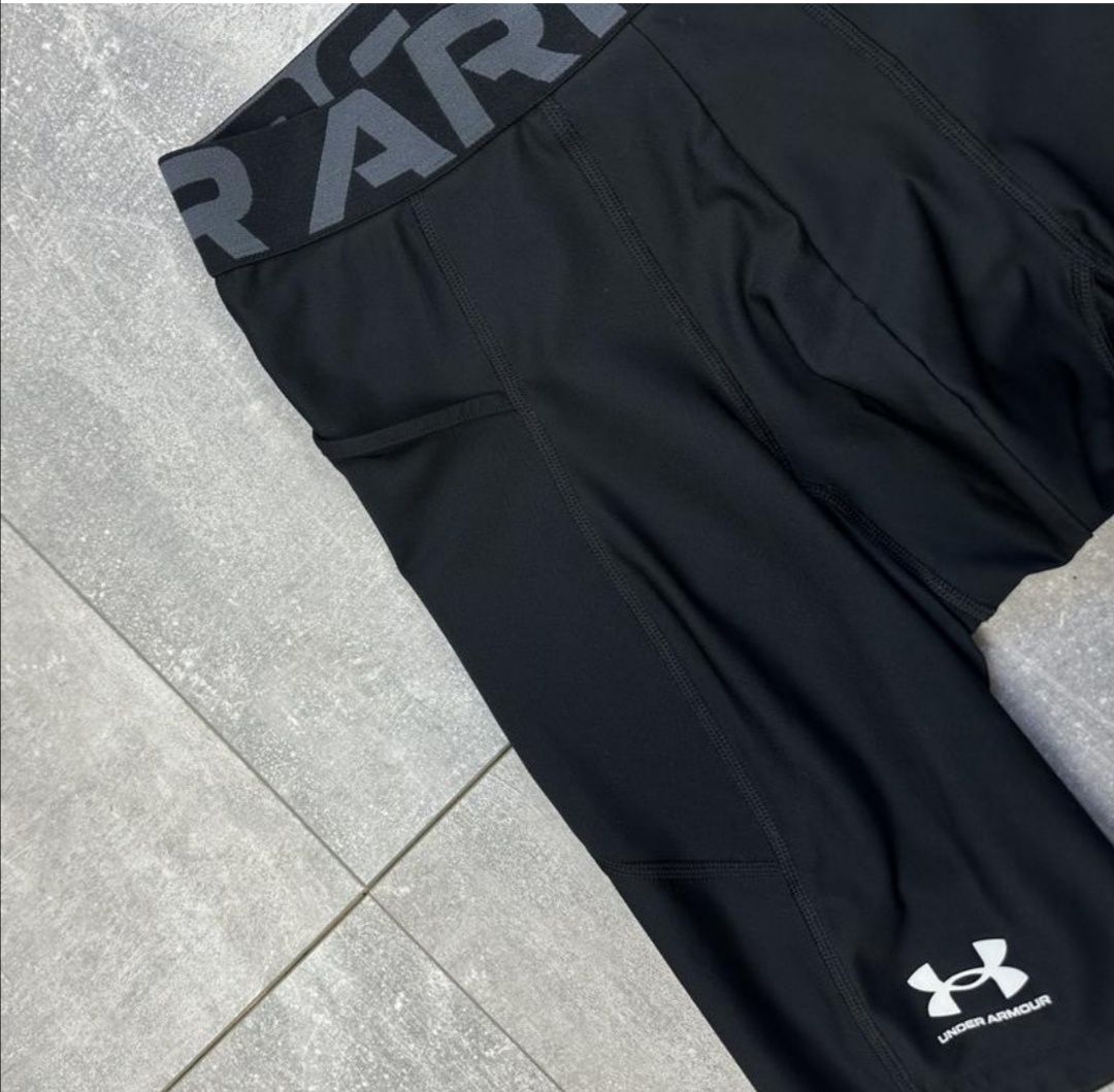 Компрессионные, термо шорты Under Armour с карманом