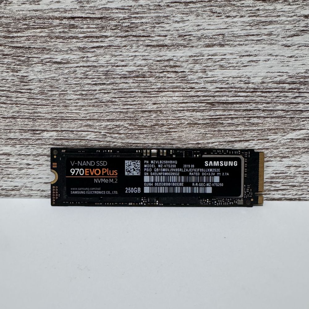 SSD Samsung 250GB 970 EVO Plus