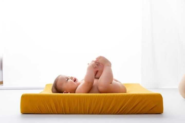 BabyMatex pokrowiec MUŚLINOWE prześcieradło na przewijak 50x70/80cmUNI