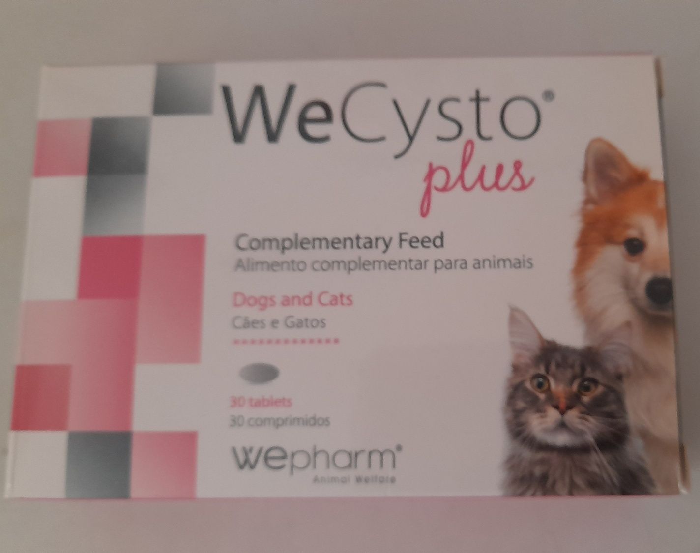 WeCysto Plus - Comprimidos suporte para cães e gatos
