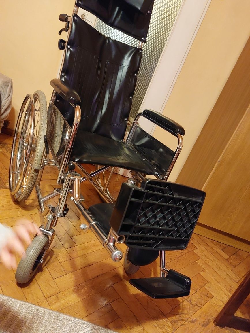 Wózek inwalidzki full opcja