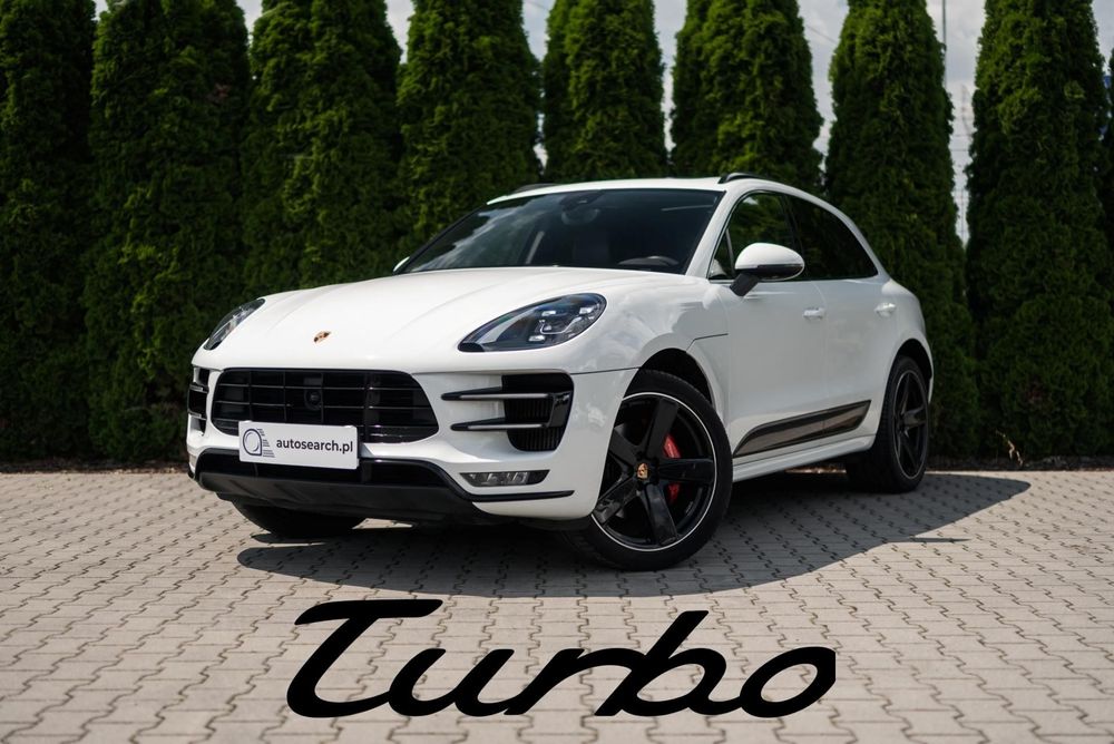 Porsche Macan Turbo, Gwarancja Approved, Salon PL, I Wł., Bezwypadkowy, Sport Chrono