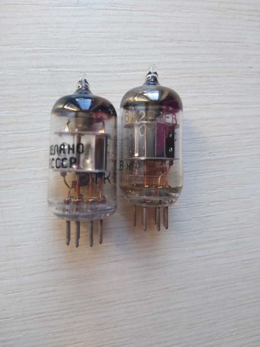 Lampy rosyjskie elektronowe 6X2P-EW 10 sztuk.
