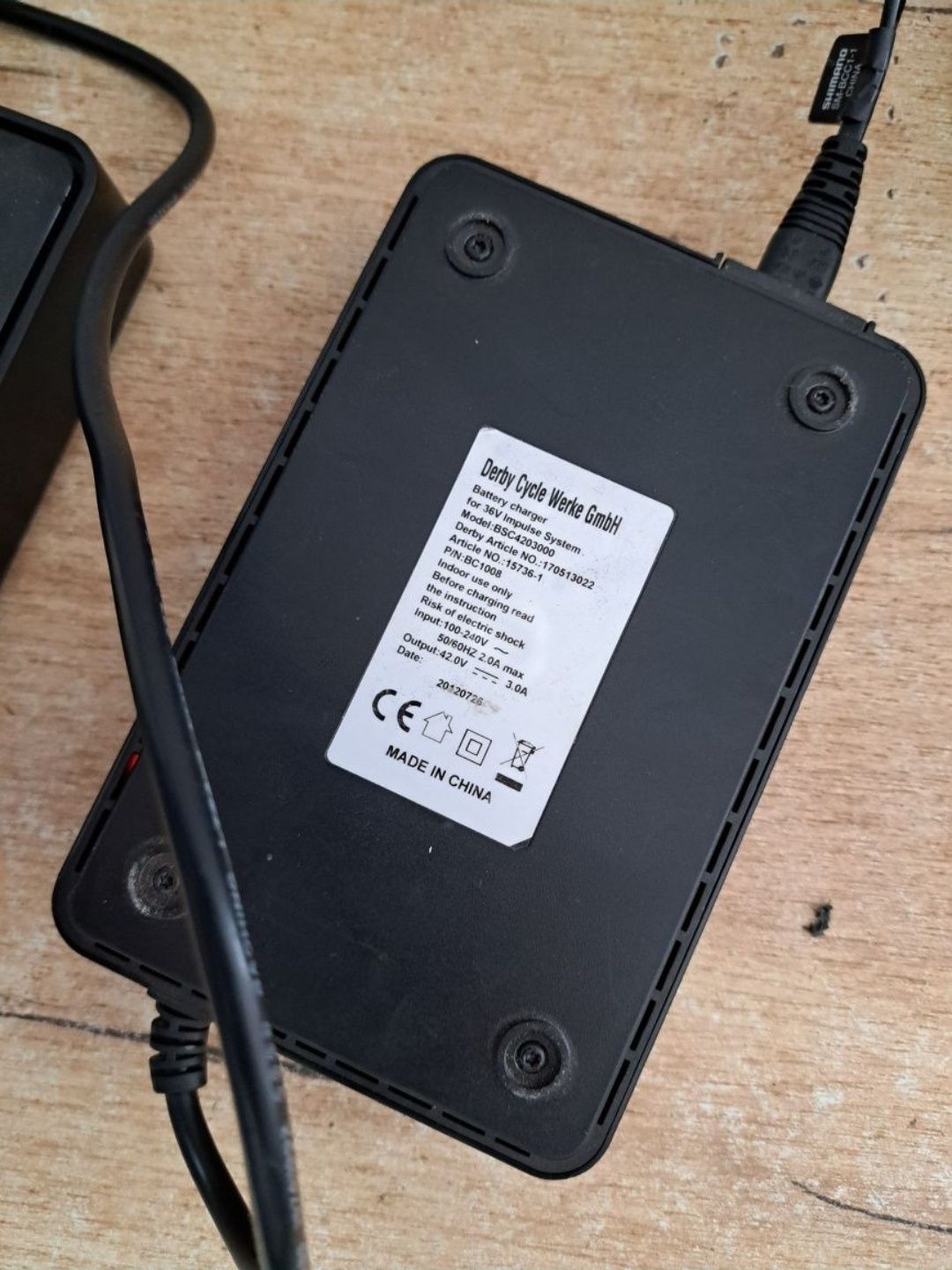 Ładowarka do roweru elektrycznego system IMPULSE Kalkhoff Gazelle