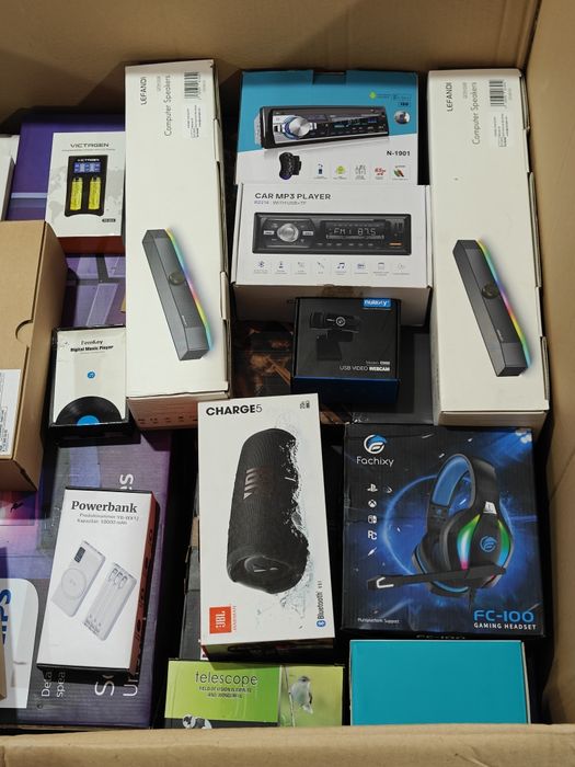 Palety Mix Elektronika Markowa Klasa A -nowe