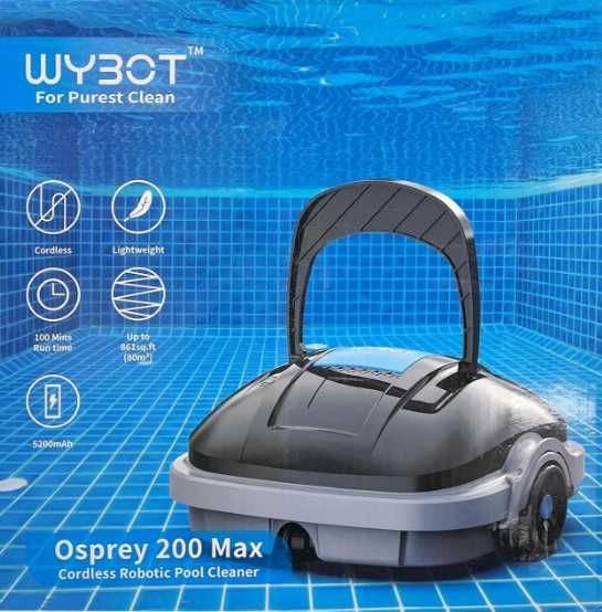 Бездротовий робот-пилосос для басейну Wybot