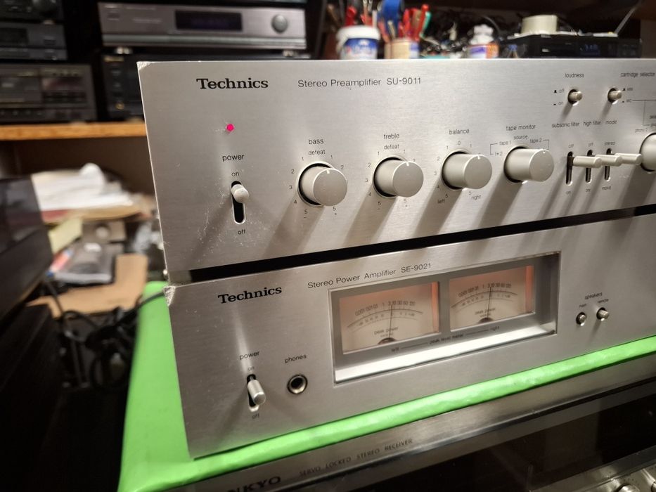 Końcówka+preamp Technics Se-9021 Su-9011