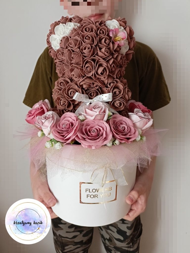 Flower box / Box z misiem