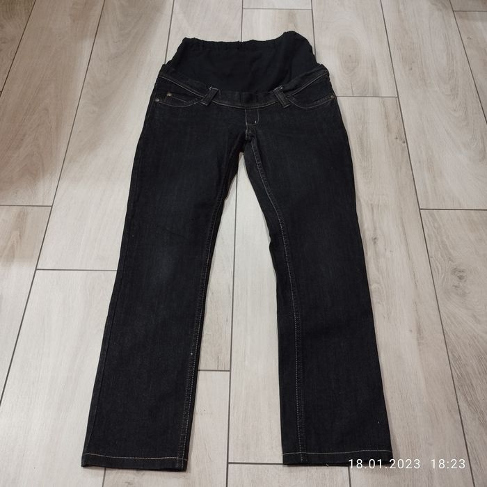 Spodnie ciążowe jeansowe Lindex