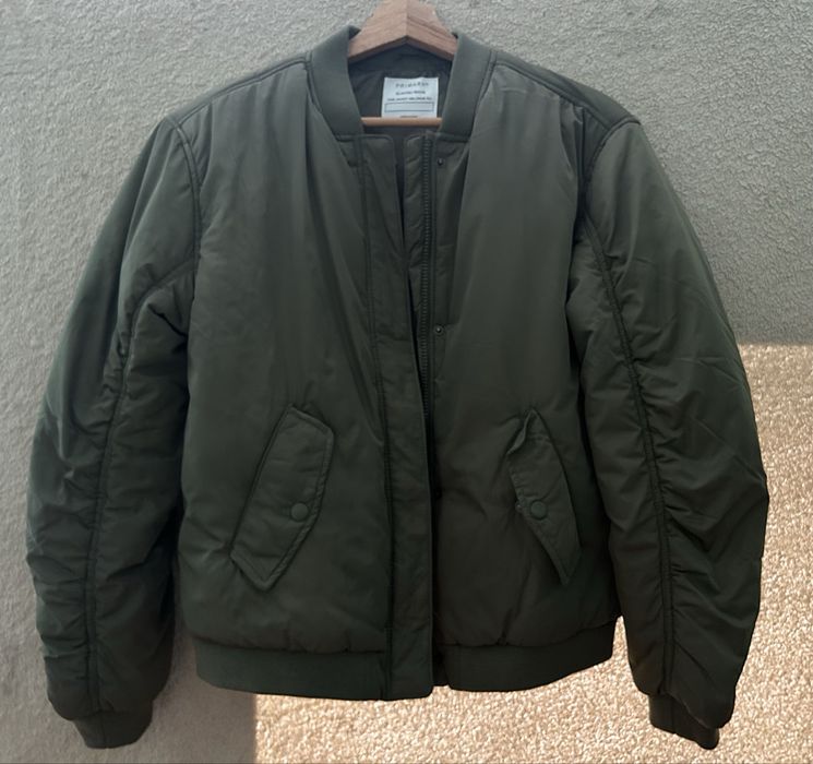 Casaco verde escuro novo