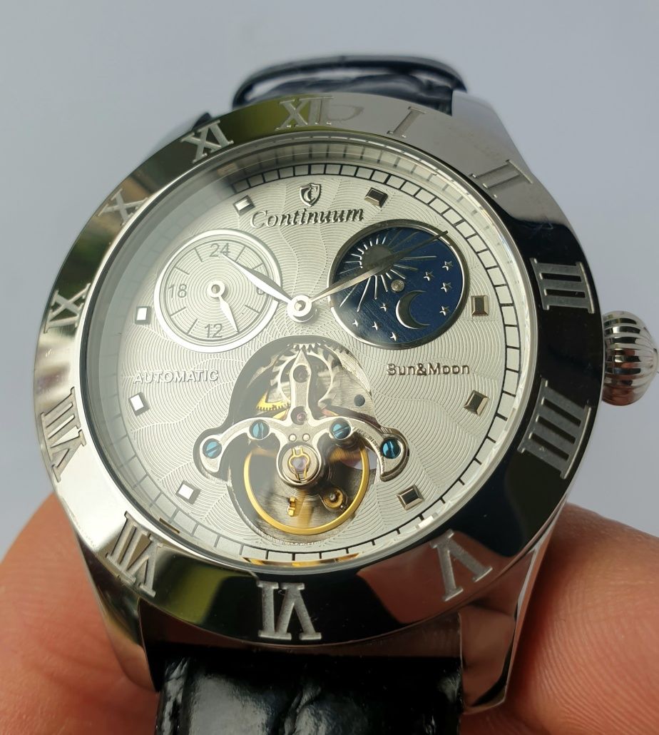 Zegarek Continuum CO15015B automatic vintage skeleton