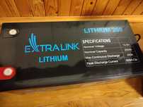 Акумуляторна батарея LiFePo4 Extralink 200Ah 12.8V