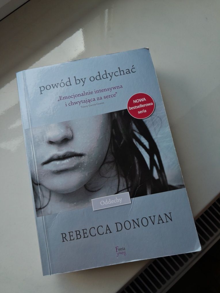 Rebecca Donovan powód by oddychać książka
