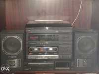 Gira discos+colunas+Video VHS