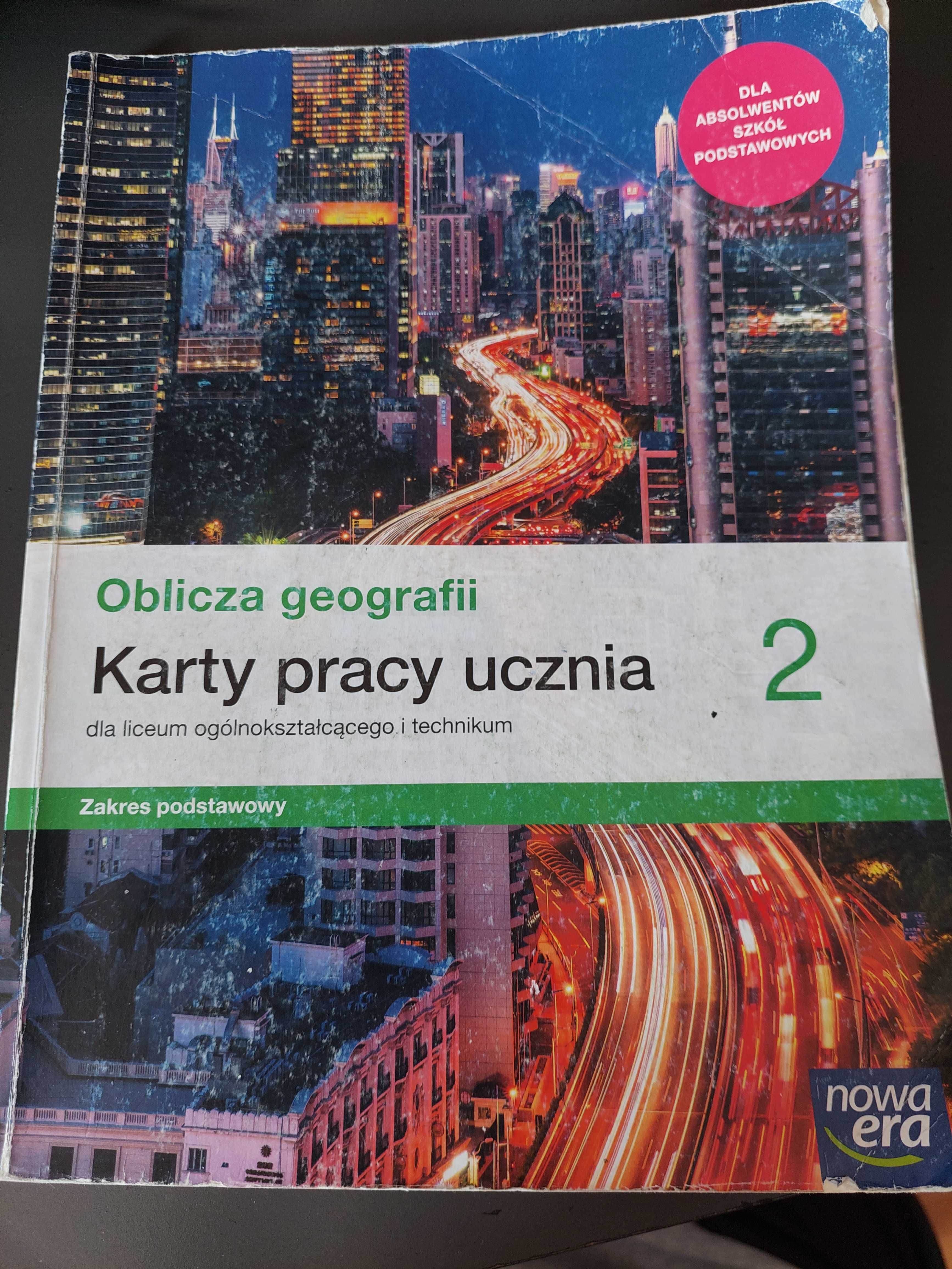 Karty pracy Oblicza geografii 2 zakres podstawowy