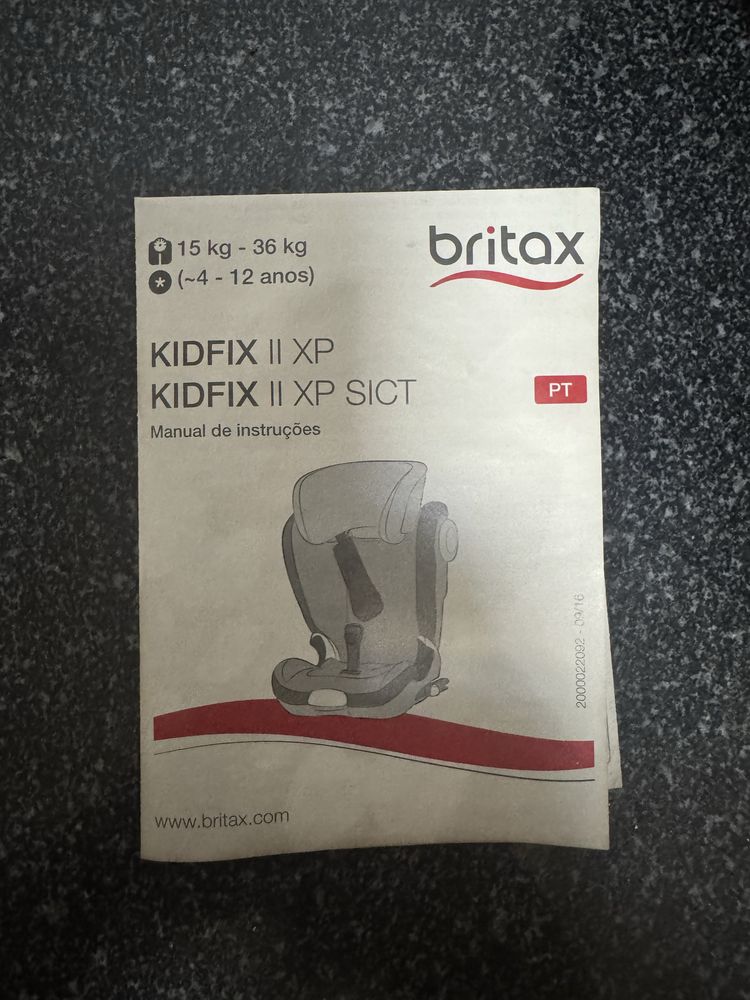 Britax KIDFIX II XP SICT - Black Series