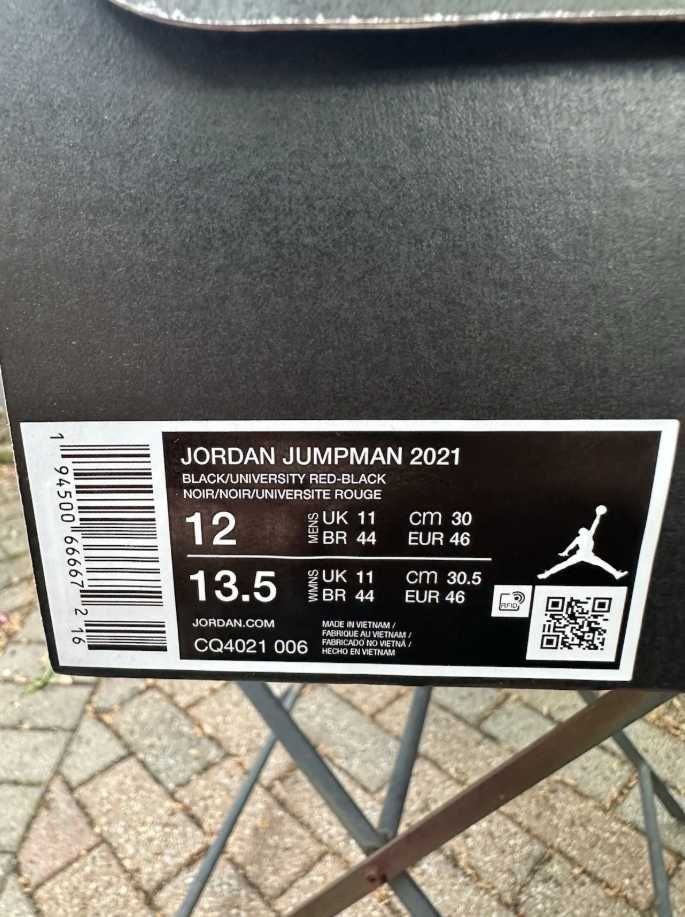 Баскетбольні кросівки Nike Air Jordan Jumpman 2021 46 US12