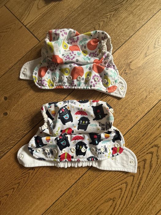 Zestaw 2 otulaczy Milovia onesize z regulacja guzikami