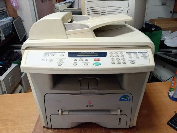 Лазерное МФУ Xerox WorkCentre PE16 (принтер/копир/сканер), заправлен