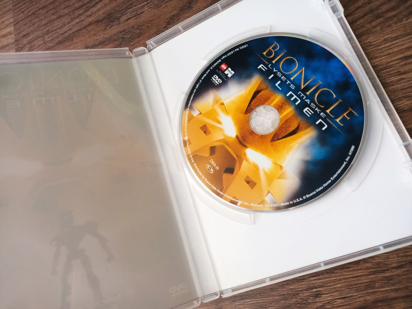 Film DVD NOWY Bionicle Maska Światła norweski duński angielski
